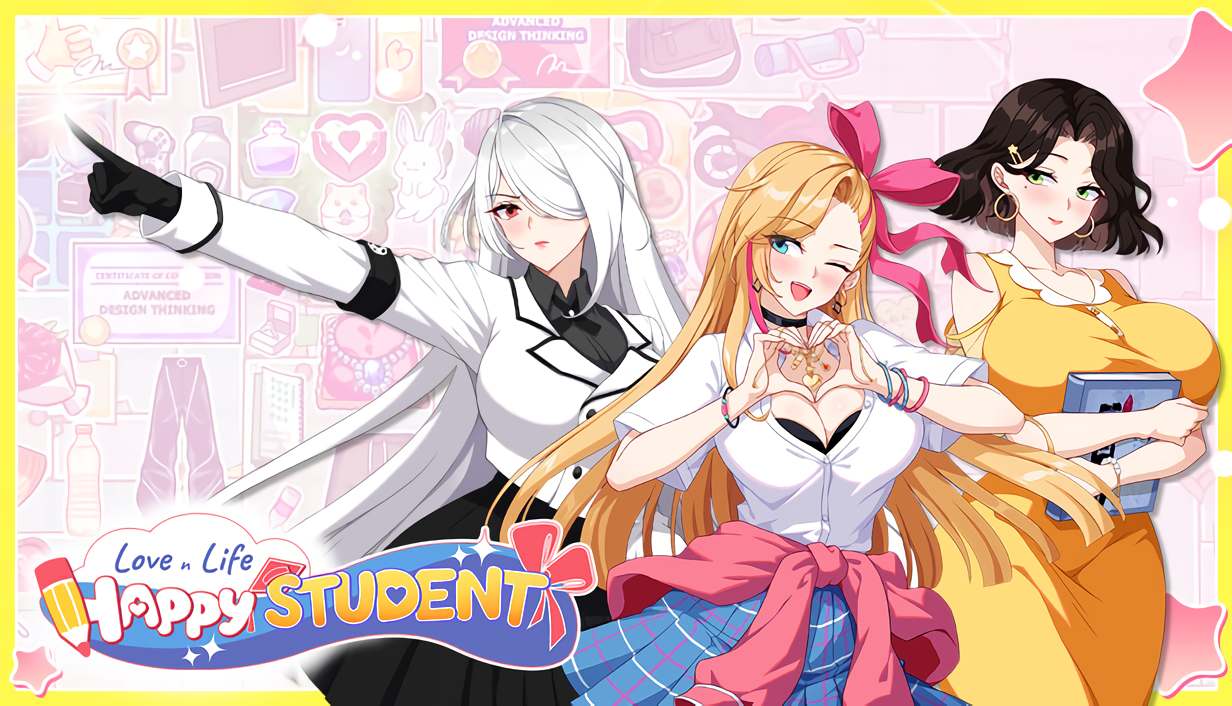 【养成互动SLG/中文/全动态】爱与生活:幸福学生 V1.0.5_2 官方中文正式步兵版【正式版/10G】