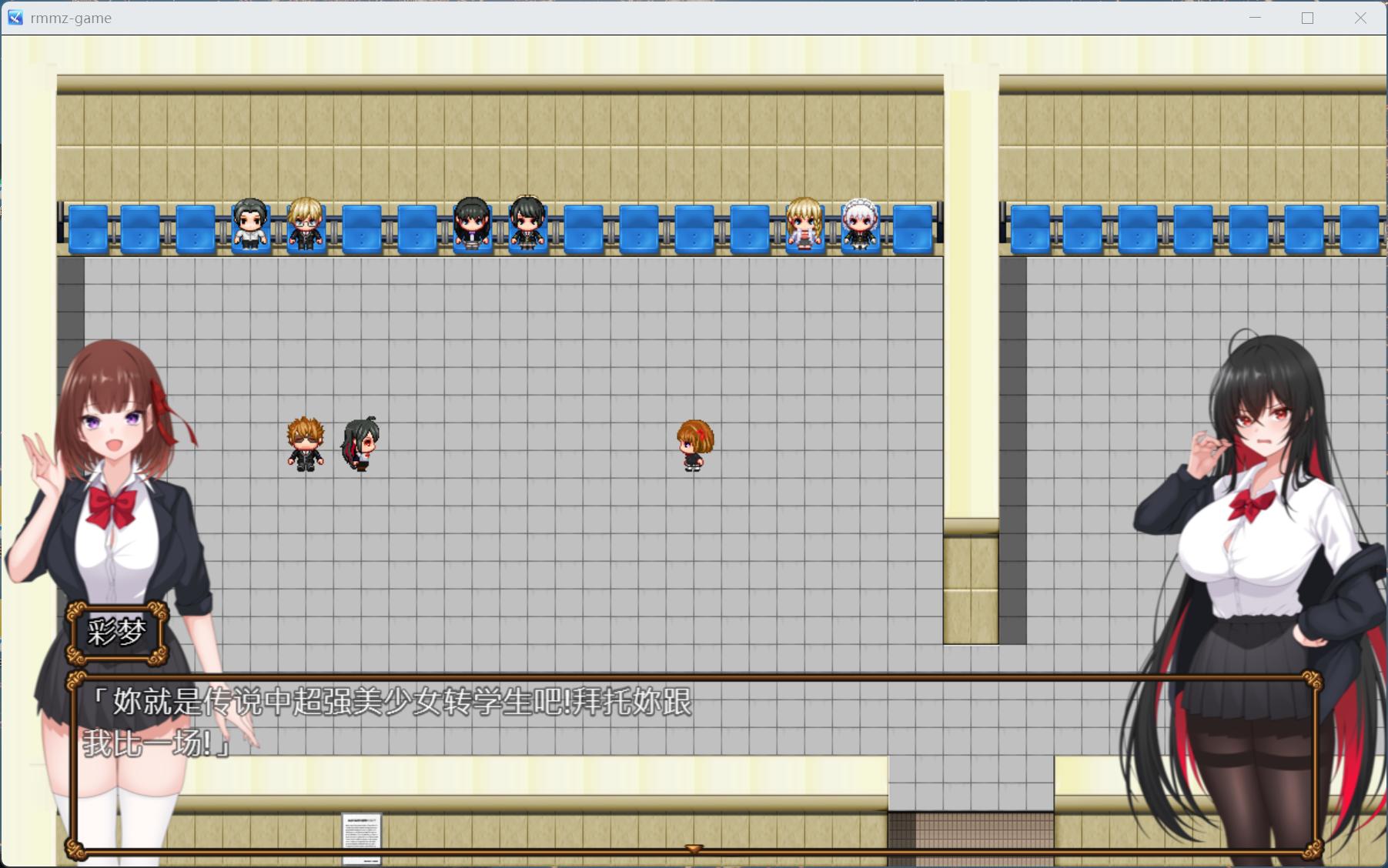 【RPG/中文】百合花撩乱!美少女JK的校园H生活 官方中文版【新作/1.7G】