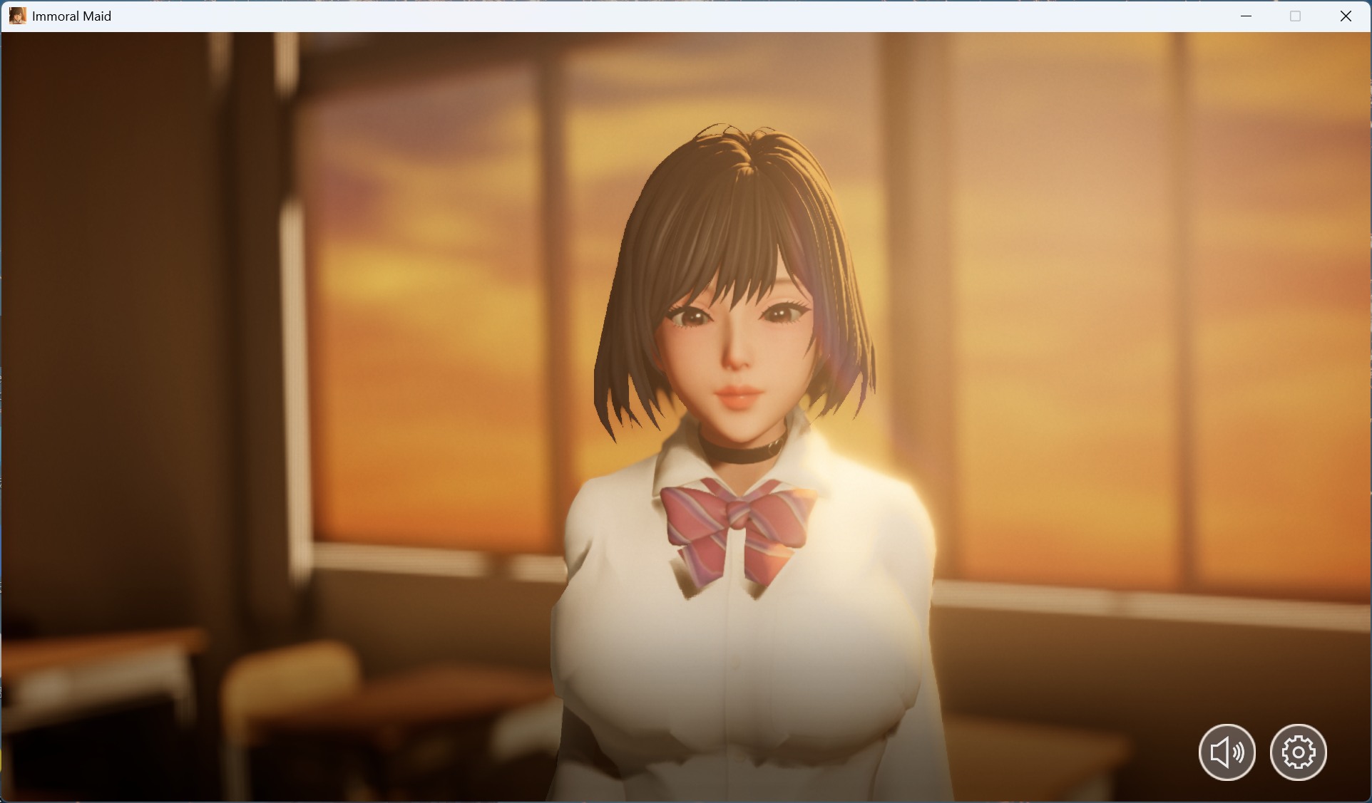 【3D互动SLG/汉化/动态】不道德女仆～我与女仆的不道德学校生活～V1.06 官方中文版+自带全回想【更新/2.4G】