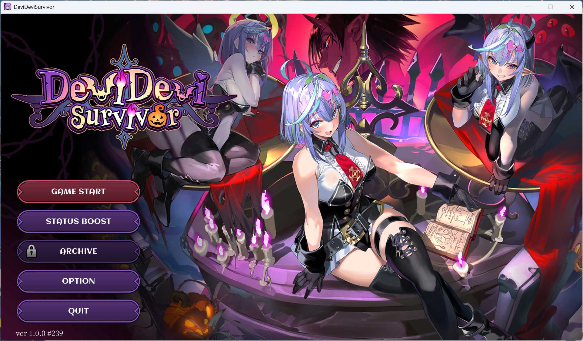 【ACT/中文/全动态】恶魔恶魔幸存者 DeviDevi Survivor 官方中文版【新作/650M】