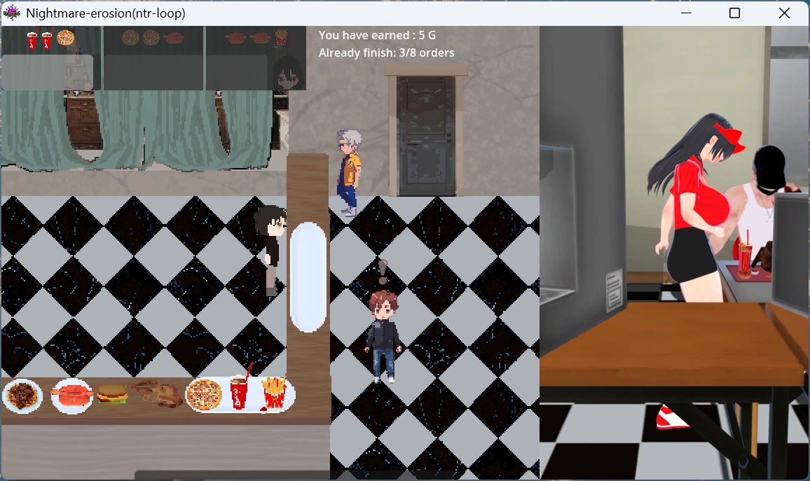 【像素互动SLG/中文/全动态】噩梦侵蚀(NTR循环)官方中文正式版【更新正式版/4.6G】