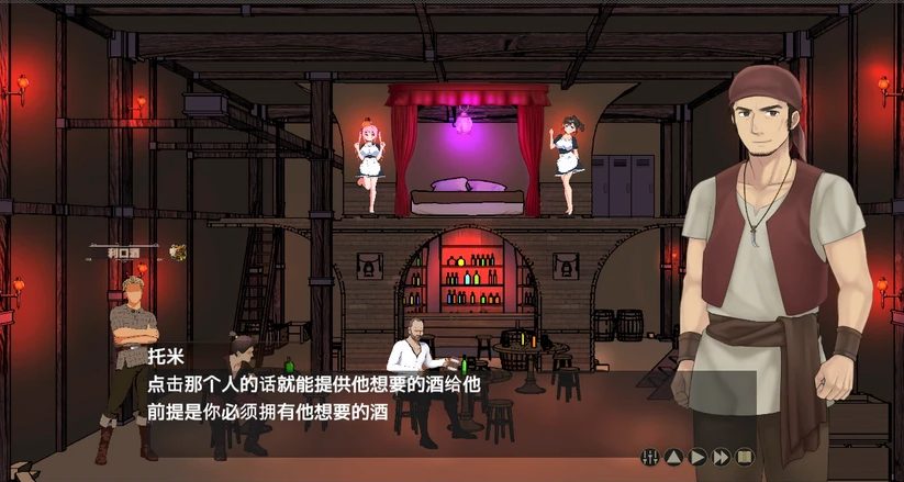 【PC/存档/汉化版/1.35G】欢迎来到超嗨酒馆/H酒馆/NTRH酒馆(NtrLoopC) ver1.60 精翻汉化版 经营模拟游戏+存档+1.35G+更新