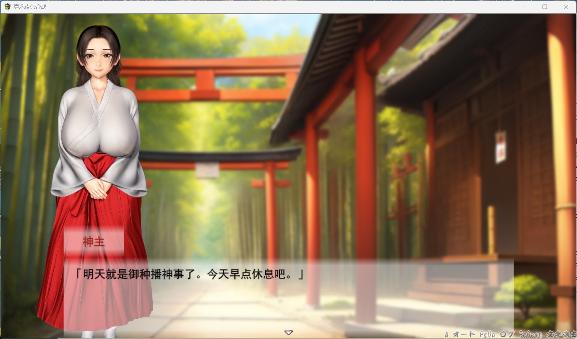 【RPG/汉化/动态】女忍者性技决战活剧 宽永夜伽合战 AI汉化版+存档【新汉化/1.7G】