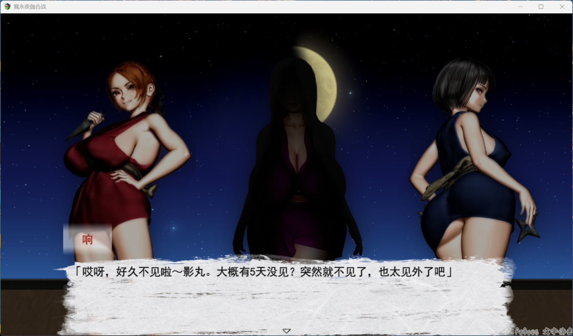 【RPG/汉化/动态】女忍者性技决战活剧 宽永夜伽合战 AI汉化版+存档【新汉化/1.7G】