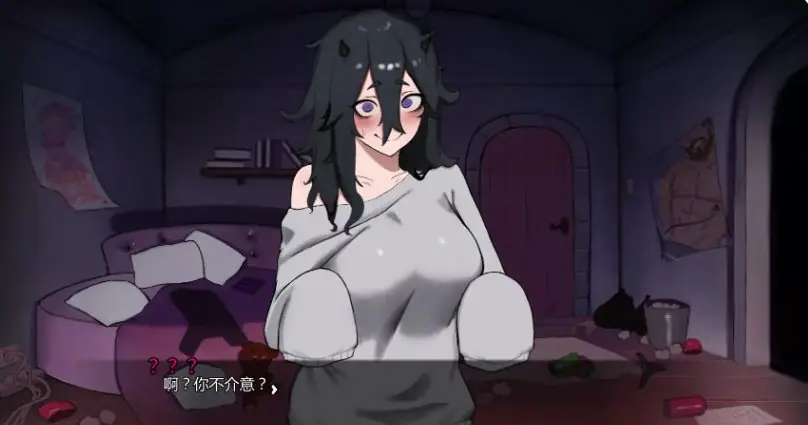 【PC/安卓/AI汉化/2D/欧美SLG/1.40G】我家宅魔 (My Shut-In Demon! ) Ch.2 AI汉化版+PC+安卓+欧美SLG游戏+1.40G-ACG新家园