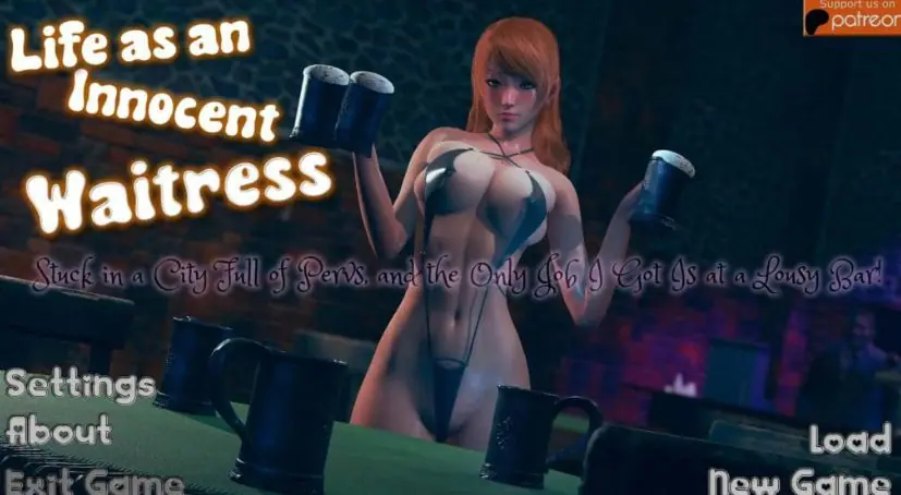 【PC/安卓/AI汉化/欧美/3D/沙盒/SLG游戏/2.17G】无辜服务员的生活 (Life as an Innocent Waitress) Ver0.4.1 AI汉化版+PC+安卓+欧美3D沙盒SLG游戏+2.17G-ACG新家园