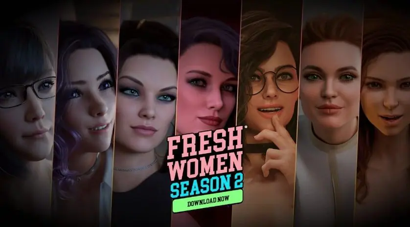 【PC/安卓/官中/欧美/SLG游戏/8.77G】 新生也疯狂第2季 + 第1季(FreshWomen) 官中赞助最终版+PC+安卓+欧美SLG游戏+8.77G-ACG新家园
