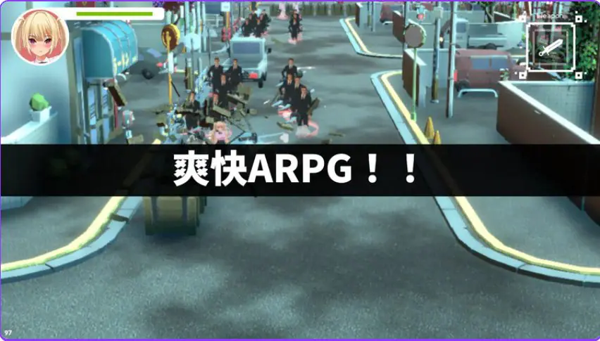 【PC/官中/日式/ARPG游戏/2.10G】 现代最强女忍 被失去理智的大叔袭击的故事 官中版+日式ARPG游戏+2.10G