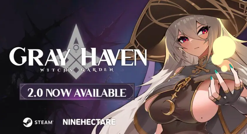 【PC/官中/动作/ARPG游戏/10.80G】 灰色乐园 Gray Haven : Witch’s Garden Ver4.1.0 官中版+动作ARPG游戏+10.80G-ACG新家园