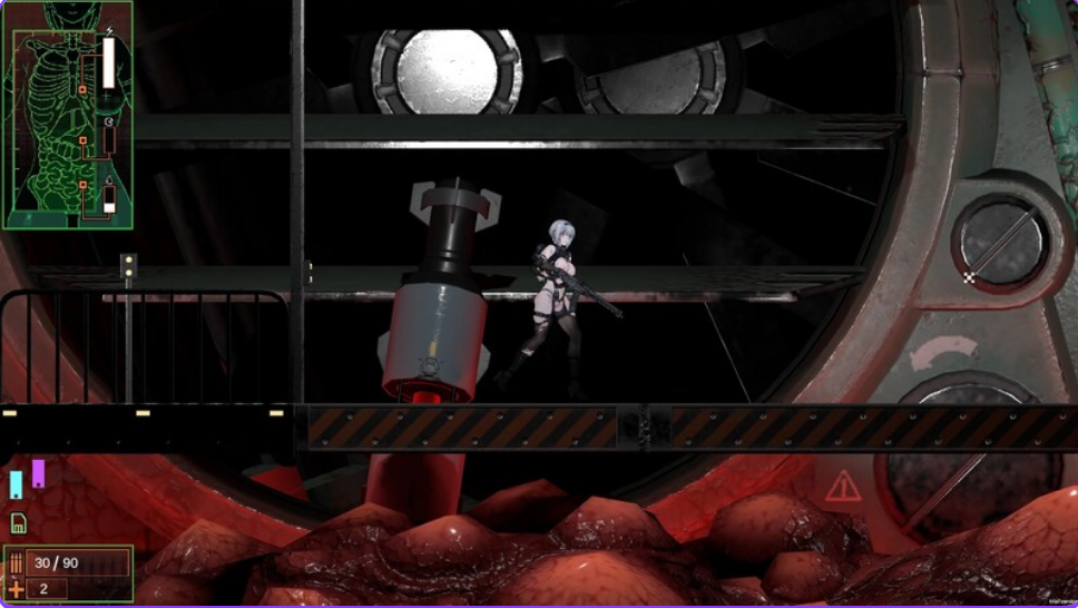【PC/官中/动作/ACT游戏/1.70G】 青之脑 （CYAN BRAIN） Ver1.1.5 官中步兵版+存档+动作ACT游戏+1.70G