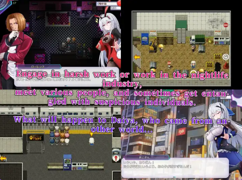 【PC/安卓/AI汉化/日式/RPG游戏/2.40G】 坠入现代世界红灯区生存指南 Ver1.0 内嵌AI汉化版+日式RPG游戏+PC+安卓+2.40G
