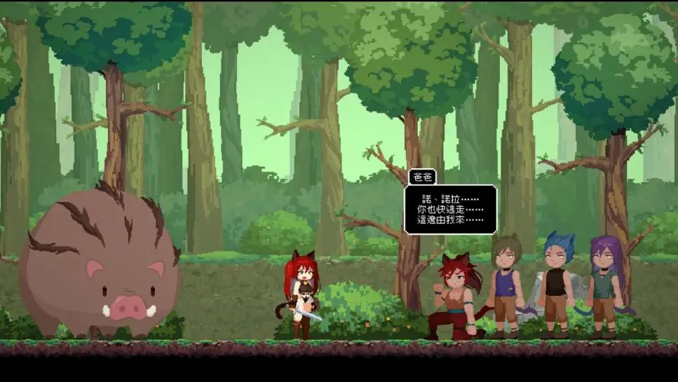 【PC/官中/动作/ACT游戏/11.5G】 猫与地下城 （Dungeons And Cat） Ver1.2.40 官中步兵版+存档+动作ACT游戏+11.5G