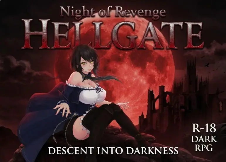 【PC/官中/动作/ACT游戏/2.94G】魔女复仇之夜 “地狱之门：堕入黑暗” （Night of Revenge “HELLGATE: Descent Into Darkness”） 大型MOD Ver1.2.7 官中版+汉化补丁+存档+动作ACT游戏+2.94G-ACG新家园